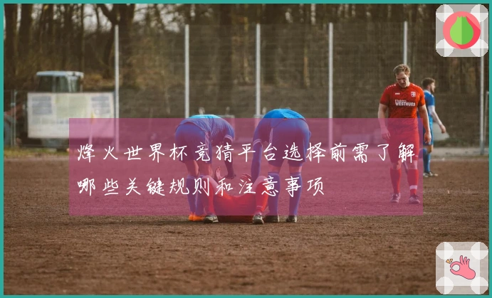 烽火世界杯竞猜平台选择前需了解哪些关键规则和注意事项
